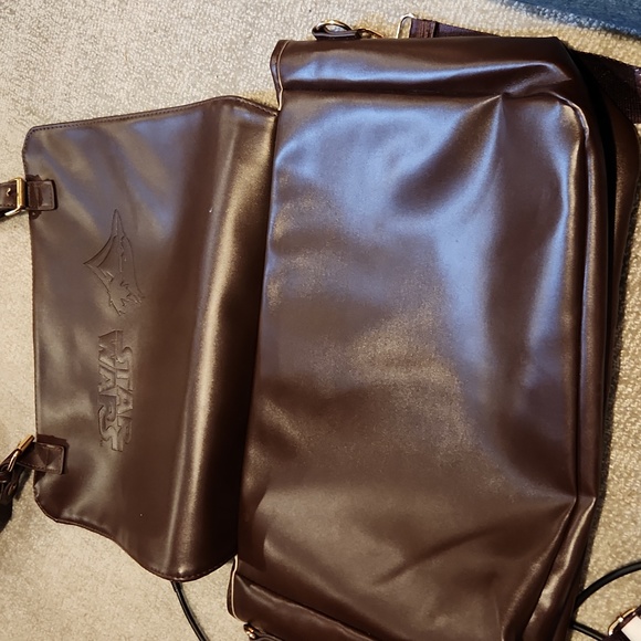 Brown Star Wars Blue Jays Messenger Bag - Picture 3 of 4